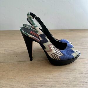 Missoni Peep Toe Pump